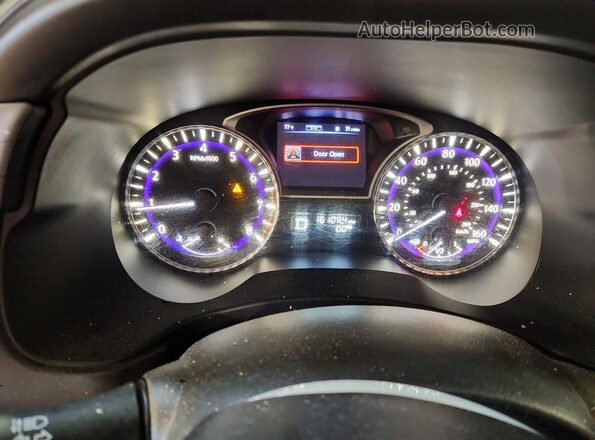 5N1AL0MM2GC522822 2016 INFINITI QX60 White Vista del cuadro de instrumentos