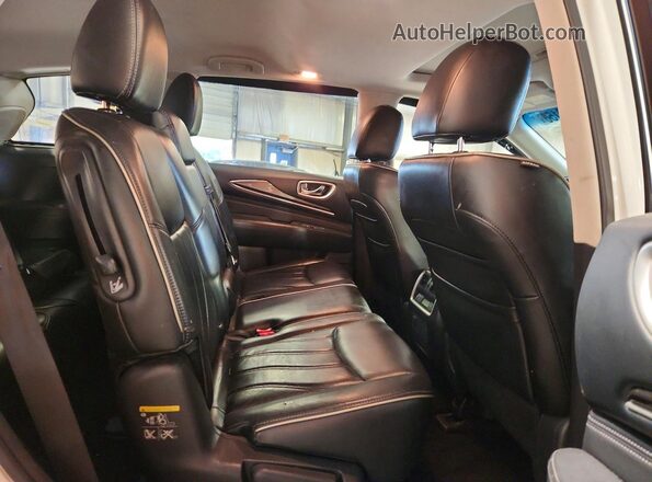 5N1AL0MM2GC522822 2016 INFINITI QX60 White Vista interior trasera