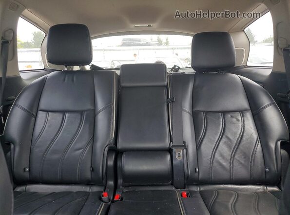 5N1AL0MM2GC526353 2016 INFINITI QX60 White უკანა სავარძლების ხედი