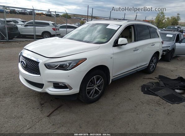 5N1AL0MM2GC531777 2016 INFINITI QX60 White Vista tres cuartos delantera izquierda