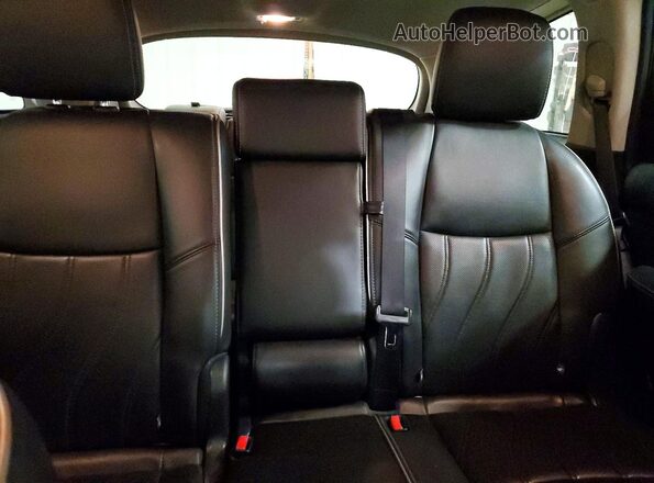 5N1AL0MM3GC501834 2016 INFINITI QX60 Gray Widok tylnych siedzeń