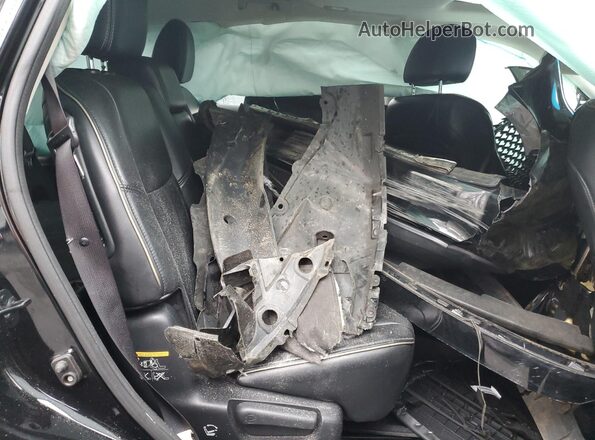 5N1AL0MM3GC502207 2016 INFINITI QX60 Black Rear interior view
