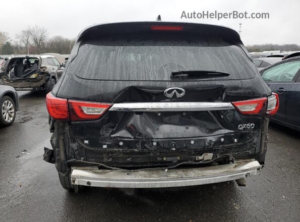 5N1AL0MM3GC502207 2016 INFINITI QX60 Black Rear view