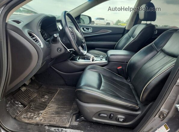 5N1AL0MM3GC529701 2016 INFINITI QX60 Gray Սալոնի դիմացի տեսք