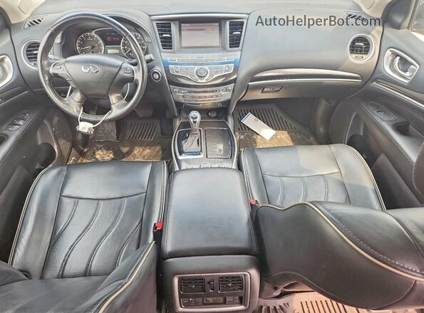 5N1AL0MM3GC529701 2016 INFINITI QX60 Gray Առջևի վահանակի տեսք