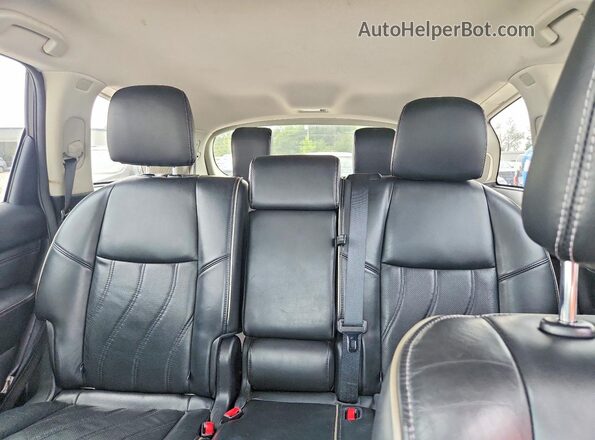 5N1AL0MM3GC529701 2016 INFINITI QX60 Gray Հետևի նստատեղերի տեսք