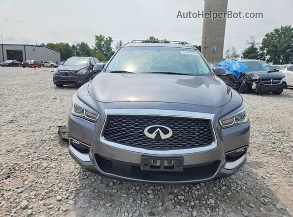 5N1AL0MM3GC529701 2016 INFINITI QX60 Gray Դիմացի տեսք