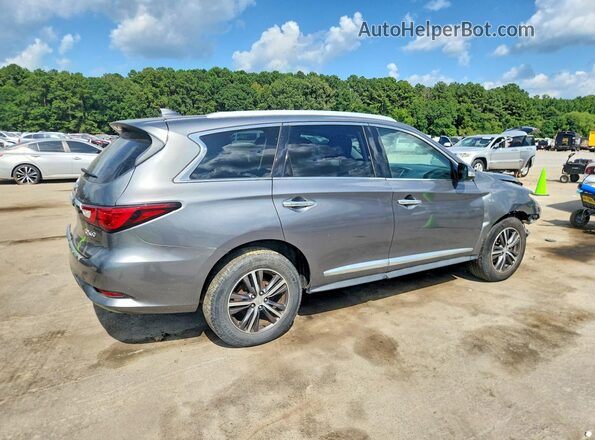 5N1AL0MM4GC509862 2016 INFINITI QX60 Gray Trasero derecho