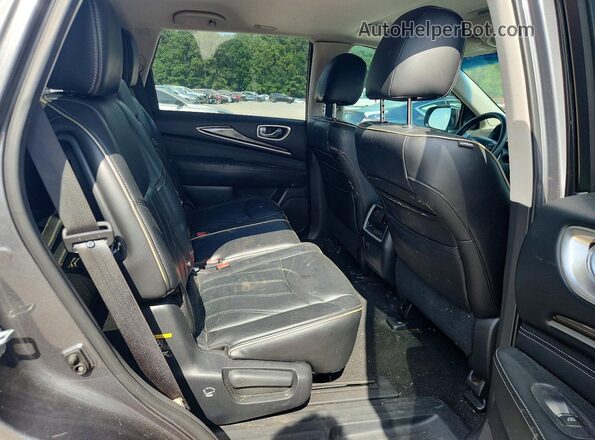 5N1AL0MM4GC509862 2016 INFINITI QX60 Gray Vista interior trasera