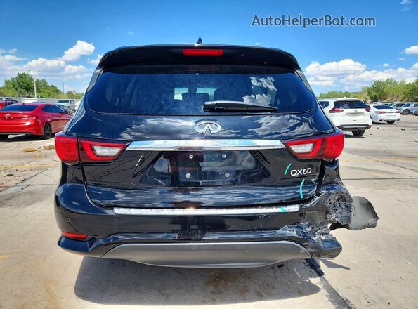 5N1AL0MM4GC528878 2016 INFINITI QX60 Black Հետևի տեսք