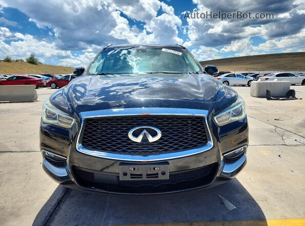 5N1AL0MM4GC528878 2016 INFINITI QX60 Black Դիմացի տեսք