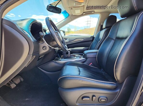 5N1AL0MM4GC528878 2016 INFINITI QX60 Black Սալոնի դիմացի տեսք