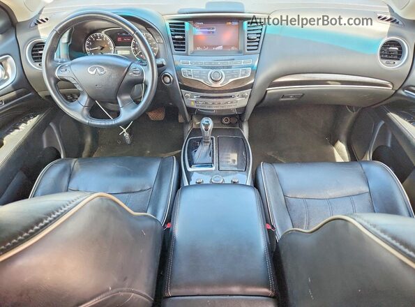 5N1AL0MM4GC528878 2016 INFINITI QX60 Black Առջևի վահանակի տեսք