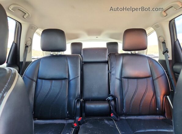5N1AL0MM4GC528878 2016 INFINITI QX60 Black Հետևի նստատեղերի տեսք