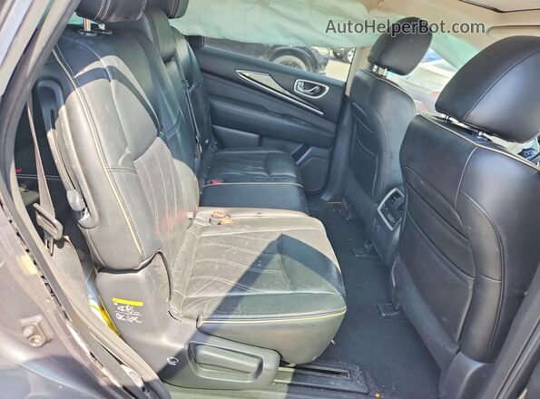 5N1AL0MM5GC507280 2016 INFINITI QX60 Blue Widok wnętrza z tyłu