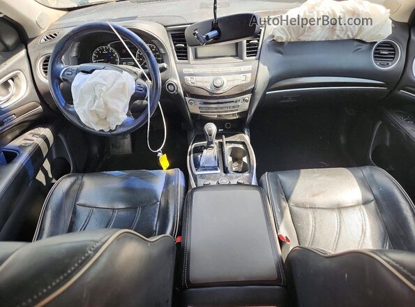 5N1AL0MM5GC507280 2016 INFINITI QX60 Blue Widok deski rozdzielczej