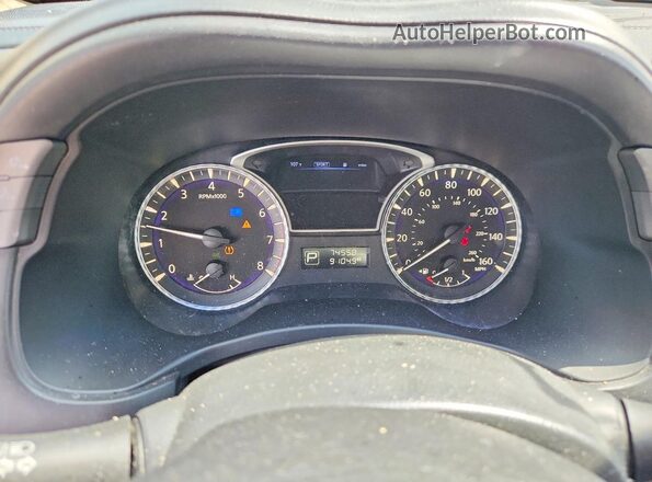 5N1AL0MM5GC507280 2016 INFINITI QX60 Blue Widok zestawu wskaźników