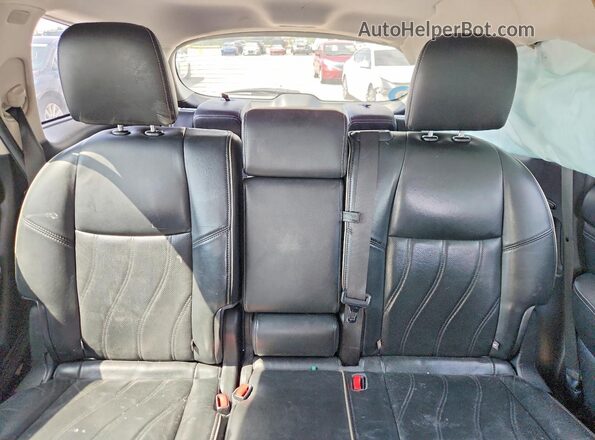 5N1AL0MM5GC507280 2016 INFINITI QX60 Blue Widok tylnych siedzeń