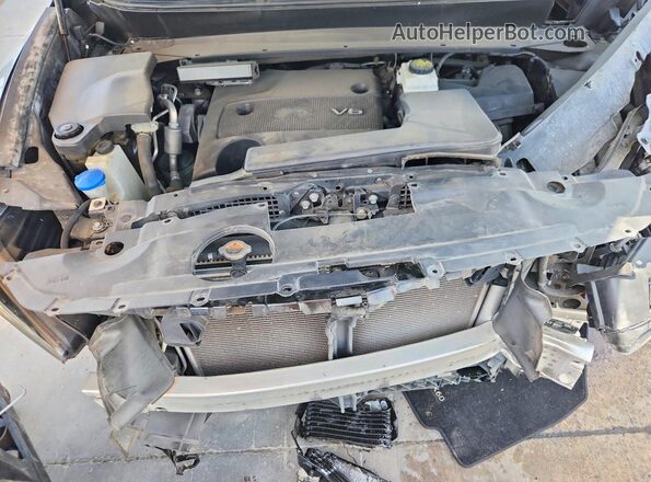 5N1AL0MM5GC507280 2016 INFINITI QX60 Blue Widok komory silnika