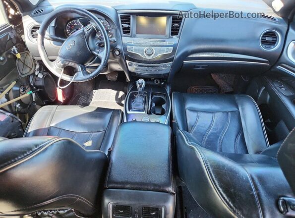 5N1AL0MM5GC511068 2016 INFINITI QX60 Black Առջևի վահանակի տեսք