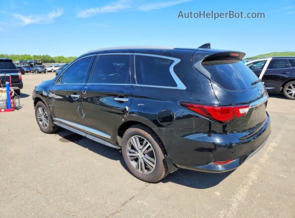 5N1AL0MM5GC511068 2016 INFINITI QX60 Black Հետևի ձախ