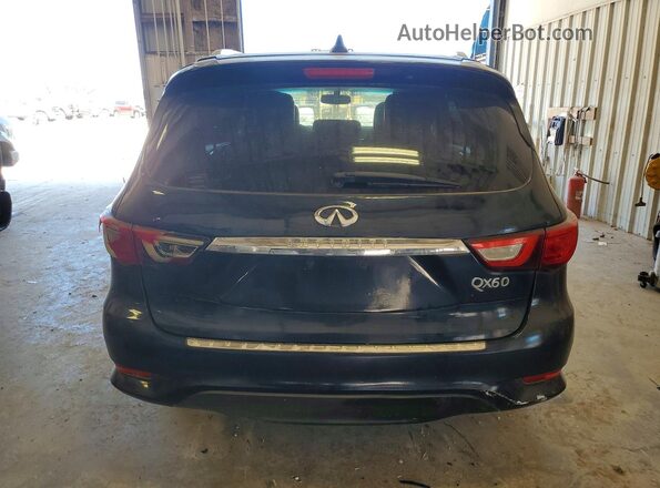 5N1AL0MM5GC519686 2016 INFINITI QX60 Blue Widok z tyłu