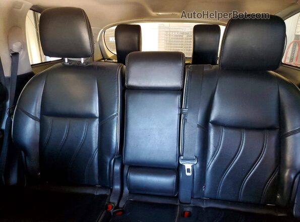 5N1AL0MM5GC519686 2016 INFINITI QX60 Blue Widok tylnych siedzeń