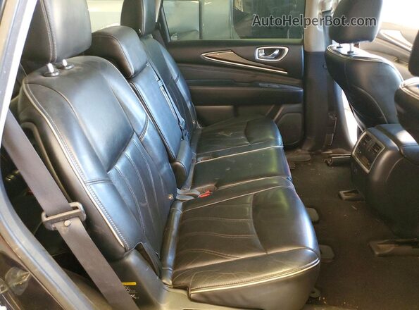 5N1AL0MM5GC519686 2016 INFINITI QX60 Blue Widok wnętrza z tyłu