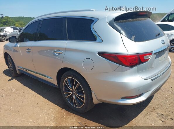 5N1AL0MM6GC519468 2016 INFINITI QX60 Silver Задня ліва чверть