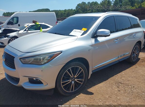 5N1AL0MM6GC519468 2016 INFINITI QX60 Silver Передня ліва чверть