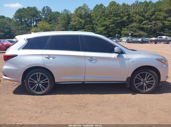 5N1AL0MM6GC519468 2016 INFINITI QX60 Silver Вид щитка приладів