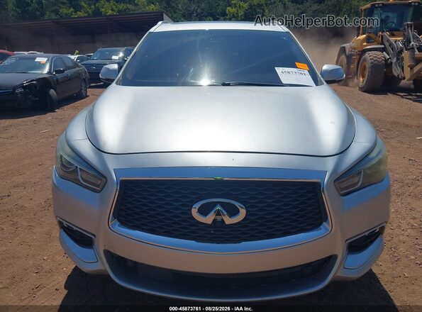 5N1AL0MM6GC519468 2016 INFINITI QX60 Silver Вид панелі приладів