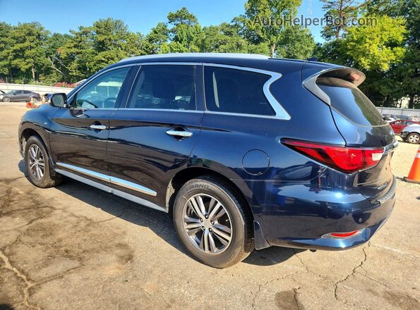 5N1AL0MM6GC524895 2016 INFINITI QX60 Blue უკანა მარცხენა
