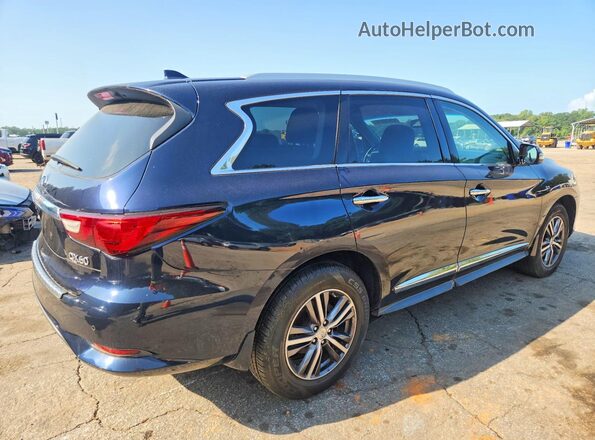 5N1AL0MM6GC524895 2016 INFINITI QX60 Blue უკანა მარჯვენა