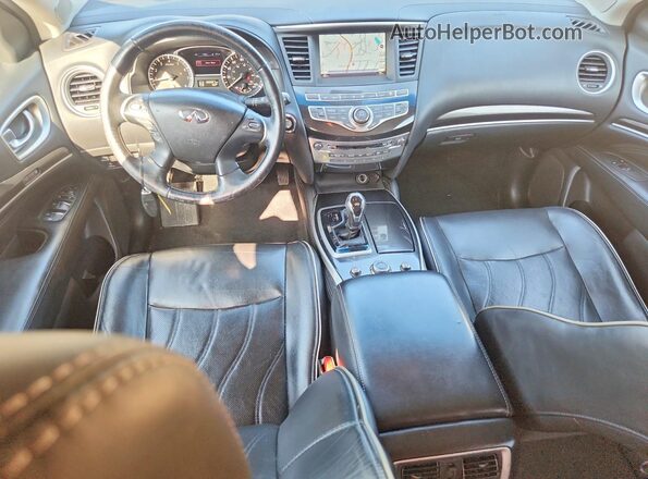 5N1AL0MM6GC524895 2016 INFINITI QX60 Blue წინა პანელის ხედი