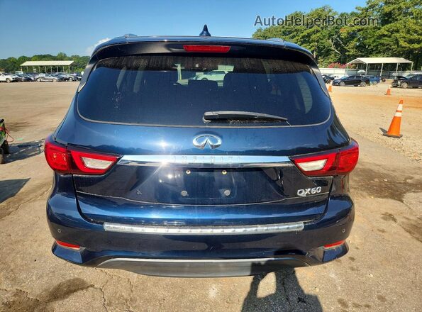 5N1AL0MM6GC524895 2016 INFINITI QX60 Blue უკანა ხედი