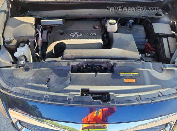 5N1AL0MM6GC524895 2016 INFINITI QX60 Blue ძრავის განყოფილების ხედი