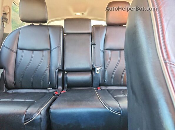 5N1AL0MM6GC524895 2016 INFINITI QX60 Blue უკანა სავარძლების ხედი