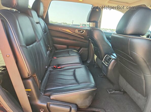 5N1AL0MM6GC524895 2016 INFINITI QX60 Blue უკანა სალონის ხედი