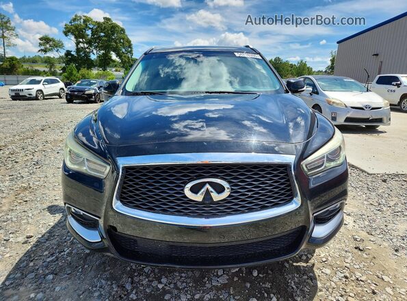 5N1AL0MM7GC505224 2016 INFINITI QX60 Black Դիմացի տեսք