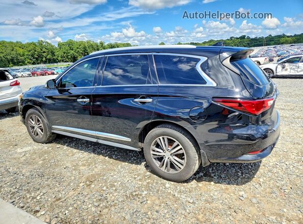 5N1AL0MM7GC505224 2016 INFINITI QX60 Black Հետևի ձախ