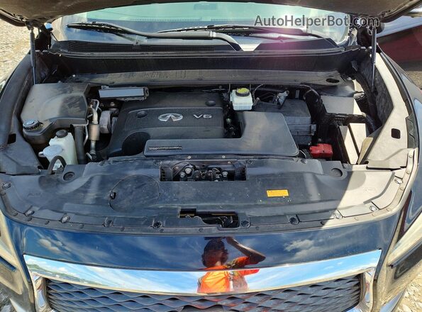 5N1AL0MM7GC505224 2016 INFINITI QX60 Black Շարժիչի բաժամունքի տեսք