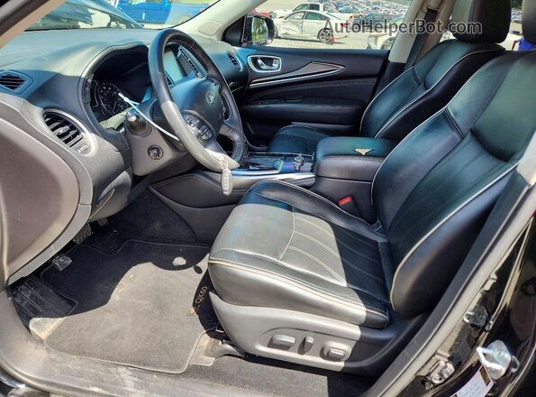 5N1AL0MM7GC505224 2016 INFINITI QX60 Black Սալոնի դիմացի տեսք