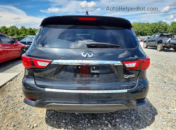 5N1AL0MM7GC505224 2016 INFINITI QX60 Black Հետևի տեսք