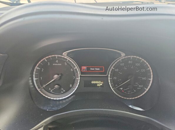 5N1AL0MM7GC514098 2016 INFINITI QX60 Black Вид щитка приладів