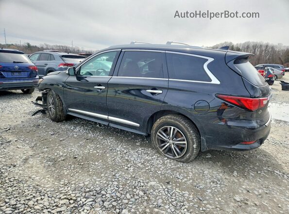 5N1AL0MM9GC505645 2016 INFINITI QX60 Black უკანა მარცხენა