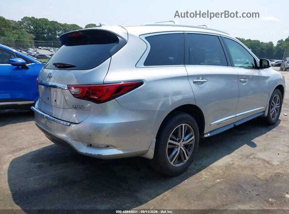 5N1AL0MM9GC511803 2016 INFINITI QX60 Silver Задня права чверть