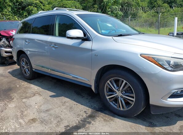 5N1AL0MM9GC511803 2016 INFINITI QX60 Silver Вид задньої частини салону