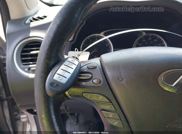 5N1AL0MM9GC511803 2016 INFINITI QX60 Silver Вид панелі приладів