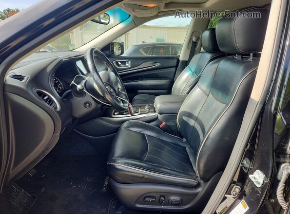 5N1AL0MM9GC520985 2016 INFINITI QX60 Черный Вид салона спереди
